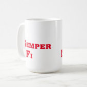 ES IST EINE MEERESSACHE KAFFEETASSE (Vorderseite Links)