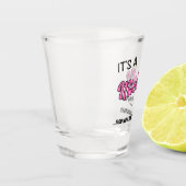 Es ist eine Michelle-Sache, die man nicht verstehe Schnapsglas (Links)