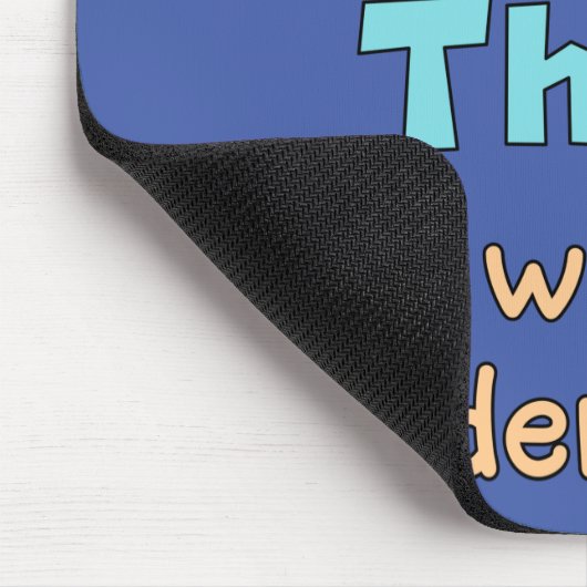 Es ist eine Michigan-Sache Mousepad (Ecke)