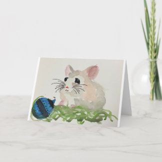 Es ist eine Mouse, Mama Weihnachtskarte Karte