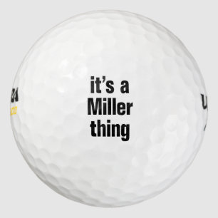 Es ist eine Müller-Sache Golfball