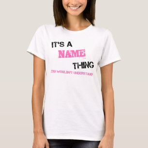 Es ist eine Namensfrage, die man nicht verstehen w T-Shirt