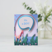 Es ist eine neue Ankündigung für Junge (Stehend Vorderseite)