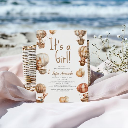 Es ist eine neutrale Baby-Baby-Baby-Dusche für Mäd Einladung