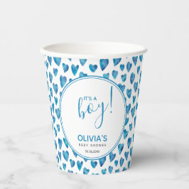 Es ist eine Niedliche Babydusche für Jungen Pappbecher