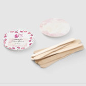 Es ist eine Niedliche Girl-Illustration Pink Baby Fächer (Non-assembled)