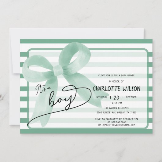 Es ist eine Niedliche Kinderpuppe aus Pfefferstreb Einladung (Vorderseite)