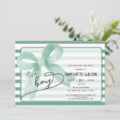 Es ist eine Niedliche Kinderpuppe aus Pfefferstreb Einladung (Stehend Vorderseite)