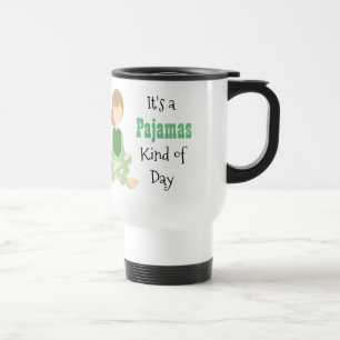 Es ist eine Pajamas-Tasse Reisebecher