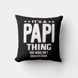 Es ist eine Papi-Sache   Father Gift Kissen