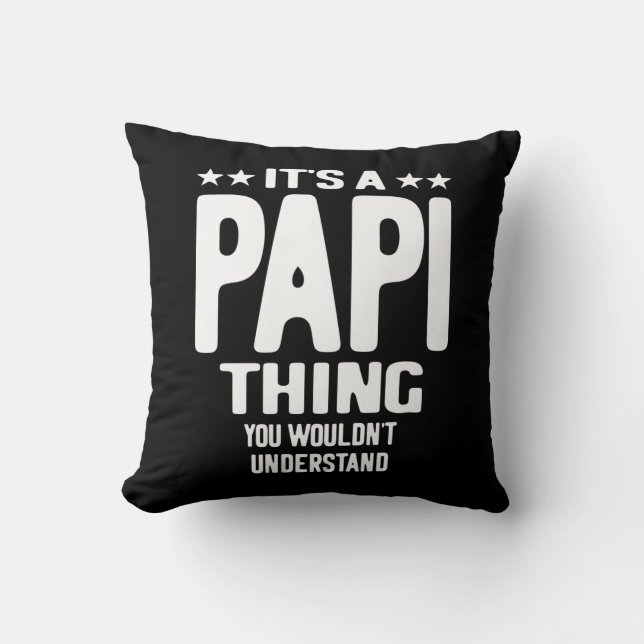 Es ist eine Papi-Sache | Father Gift Kissen (Vorderseite)