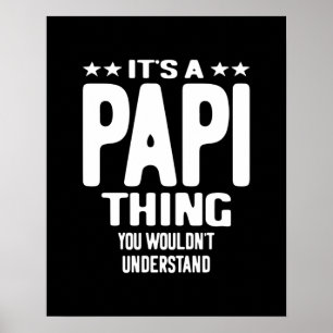 Es ist eine Papi-Sache   Father Gift Poster