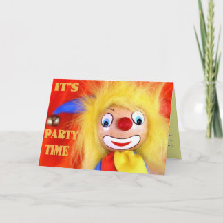 ES IST EINE PARTY EINLADUNG