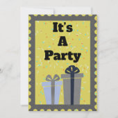 Es ist eine Party-Einladung Einladung (Vorderseite)