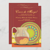 Es ist eine Party-Fiesta-Einladung Cinco Des Mayo Einladung (Vorne/Hinten)
