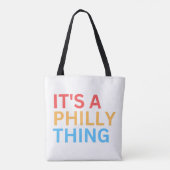 ES IST EINE PHILLY-SACHE TASCHE (Rückseite)
