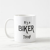 Es ist eine Radfahrer-Sache! Kaffeetasse (Links)