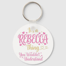 Es ist eine Rebecca-Sache Rosa Gold Frauen Geschen