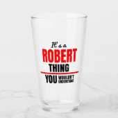 Es ist eine Robert-Sache, die man den Namen nicht Glas (Vorderseite)