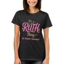 Es ist eine Ruth-Sache Rosa Gold Frauen Geschenk