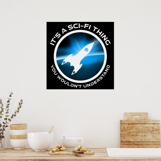 Es ist eine Sache der Wissenschaft - man würde es Poster (Küche)