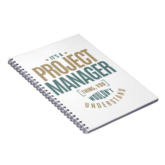 Es ist eine Sache des Projektleiters Notizblock (Rechte Seite)