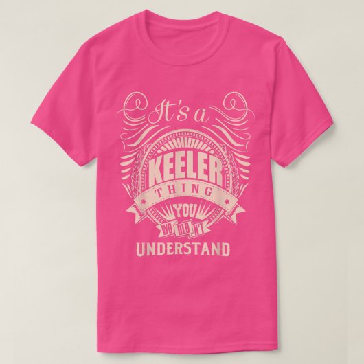 Es ist eine Sache, die man nicht verstehen würde T-Shirt (Design vorne)