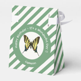 Es ist eine Scarce Frack Butterfly Geburtstagspart Geschenkschachtel