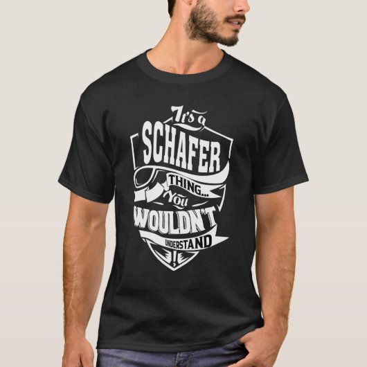 Es ist eine Schafer-Sache T-Shirt (Vorderseite)