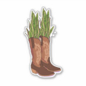 Es ist eine Schlange (Pflanze) in meinem Stiefel! Aufkleber (Vorderseite)