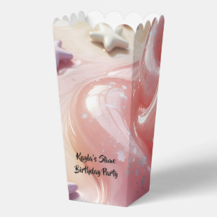 Es ist eine Schleim-Geburtstagsfeier für Mädchen Geschenkschachtel