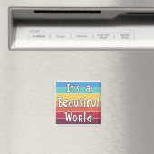 Es ist eine schöne Welt Magnet (In Situ (Geschirrspüler))