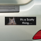 Es ist eine Scotty Sache… Autoaufkleber (Auf Auto)
