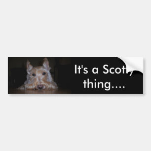 Es ist eine Scotty Sache… Autoaufkleber