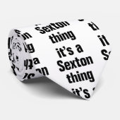 es ist eine sexton Sache Krawatte (Gerollt)