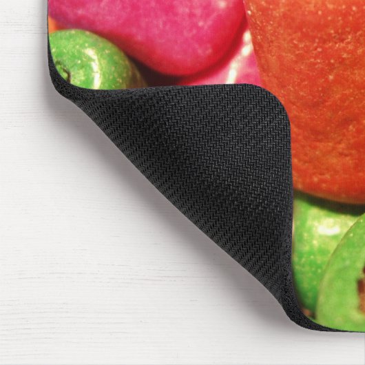 Es ist eine Snap-Candy-Maus-Matte Mousepad (Ecke)