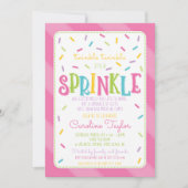 Es ist eine Sprinkle Baby Dusche Einladungs-Karte  Einladung (Vorderseite)