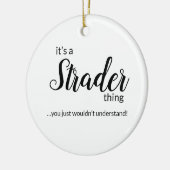 Es ist eine Strader-Sache.... Keramik Ornament (Links)