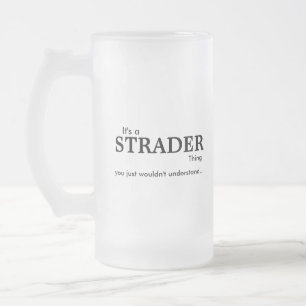 Es ist eine Strader-Sache... Mattierte Tasse