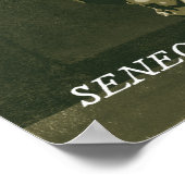 Es ist eine Straße, die zu den Höhen von Poster (Ecke)