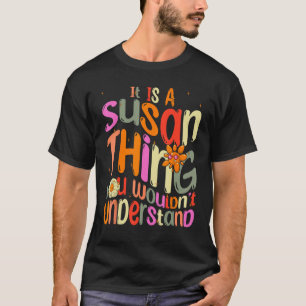 Es ist eine Susan Sache, die man Groovy nicht vers T-Shirt