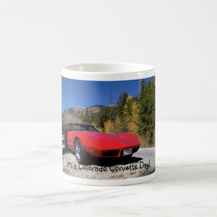 Es ist eine TagesTasse Colorados Korvette Kaffeetasse