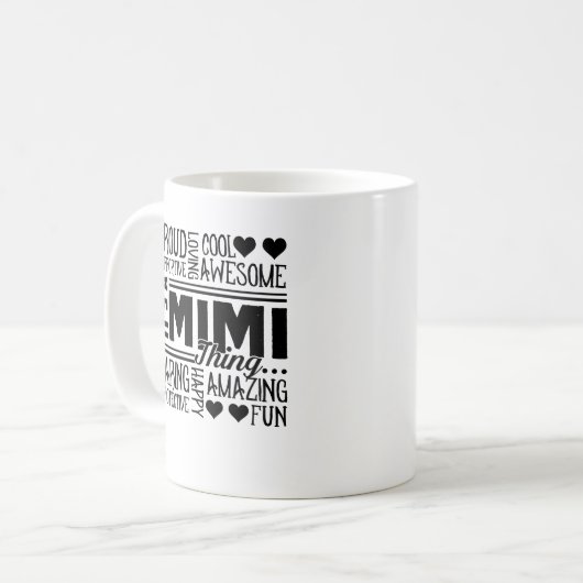 Es ist eine Tasse der Sache-Mimi (Vorderseite Links)