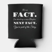 Es ist eine Tatsache | Trauzeuge Funny Vorschlag B Dosenkühler (Vorderseite)