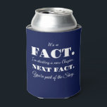 Es ist eine Tatsache | Trauzeuge Funny Vorschlag N Dosenkühler<br><div class="desc">Stolz hergestellt in den USA Can Cooler: Koozie nicht behaltend Ihre Bierdose kalt? Wird dein Bier warm aber deine Hände Kalt? Dann löse dein Problem mit einem Dosenkühler von Zazzle. Diese Bierhülle ist nicht nur auf Vorder-, Rücken- und Untersohle vollständig anpassbar, sie besteht auch aus speziellem hochdichtem Material für extra...</div>
