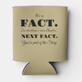 Es ist eine Tatsache | Trauzeuge Funny Vorschlag S Dosenkühler (Vorderseite)