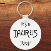 Es ist eine Taurus-Sache Schlüsselanhänger (Vorderseite)