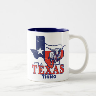 Es ist eine Texas Sache Zweifarbige Tasse