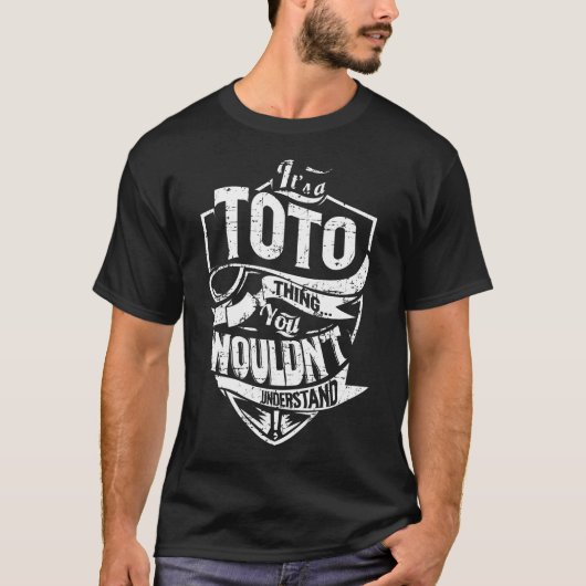 Es ist eine TOTO Sache T-Shirt (Vorderseite)