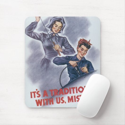 Es ist eine Tradition mit uns, Herr! Mousepad (Mit Mouse)